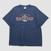 Denver Broncos NFL 2000s T-shirt Navy Vintage - Fanatics