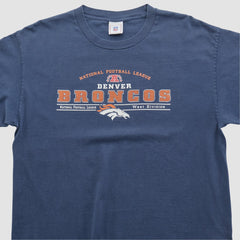 Denver Broncos NFL 2000s T-shirt Navy Vintage - Fanatics