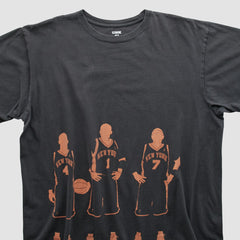 Vintage - New York Knicks UNK 2010s T-shirt - Black Vintage