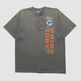 Miami Dolphins NFL 2010s T-shirt Dark Heather Gray Vintage - Fanatics