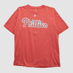 Philadelphia Phillies Majestic 2000s T-shirt Near Me
