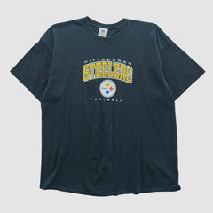 Pittsburgh Steelers NFL 2010s T-shirt Black Vintage - Fanatics