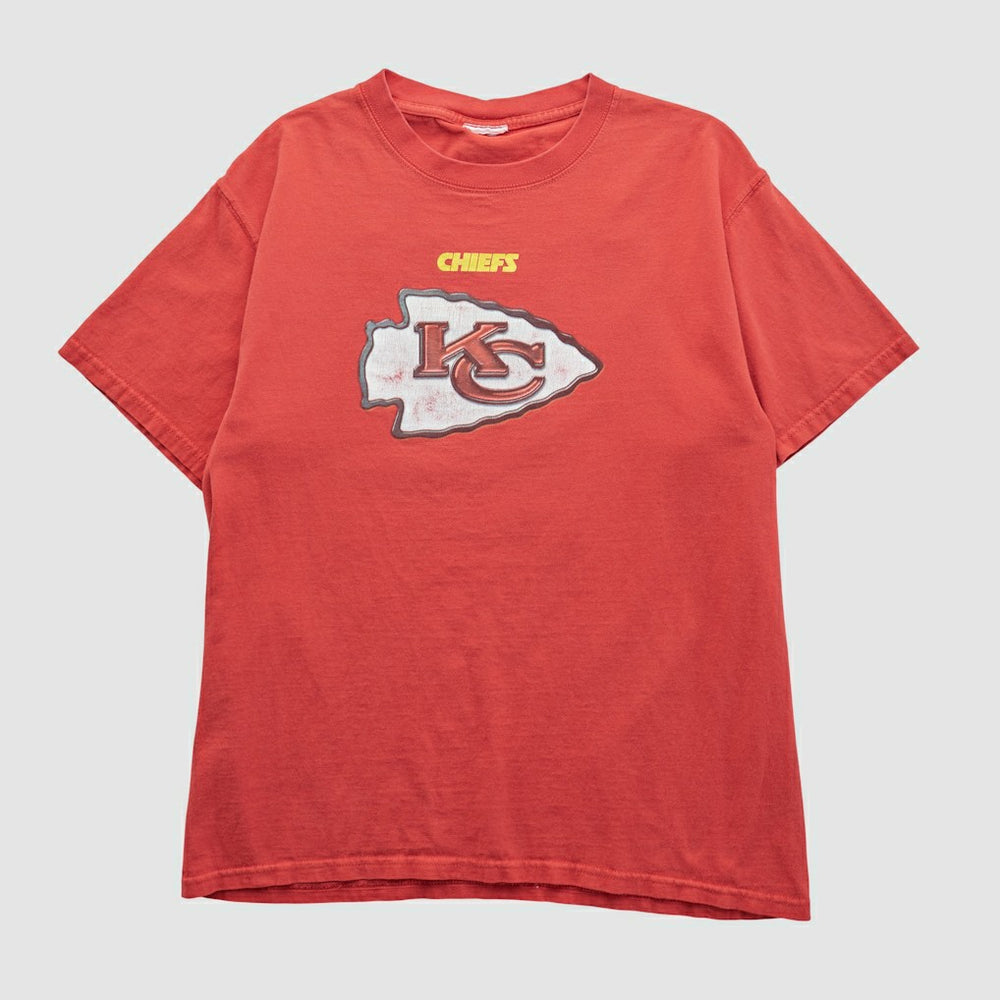 Kansas City Chiefs 2000s T-shirt Red Vintage - Fanatics