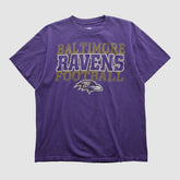 Baltimore Ravens NFL 2010s T-shirt Purple Vintage - Fanatics