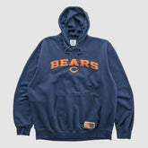 Chicago Bears NFL 2010s Hooded Pullover Sweatshirt Navy Vintage - Fanatics