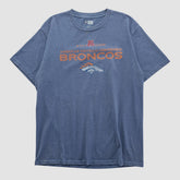 Denver Broncos NFL 2010s T-shirt Blue Vintage - Fanatics