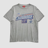 New York Giants NFL 2007 T-shirt Heather Gray Vintage - Fanatics
