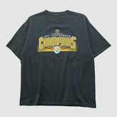Pittsburgh Steelers 2008 T-shirt Black Vintage - Fanatics