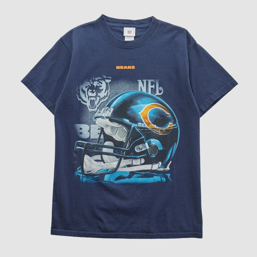 Chicago Bears NFL 2000s T-shirt Navy Vintage - Fanatics