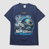 Chicago Bears NFL 2000s T-shirt Navy Vintage - Fanatics