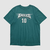 Philadelphia Eagles Reebok 2000s T-shirt Teal Vintage - Fanatics
