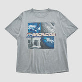 Denver Broncos NFL 2000s T-shirt Heather Gray Vintage - Fanatics