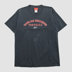 Tampa Bay Buccaneers Reebok 2000s T-shirt Black Vintage - Fanatics