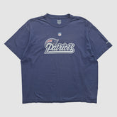 New England Patriots Reebok 2000s T-shirt Navy Vintage - Fanatics