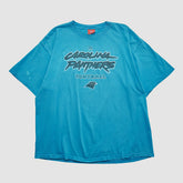 Carolina Panthers NFL 2000s T-shirt Blue Vintage - Fanatics