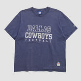 Dallas Cowboys Reebok 2000s T-shirt Navy Vintage - Fanatics