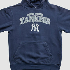 New York Yankees Stitches 2010s Hooded Pullover Sweatshirt On Sale