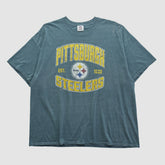 Pittsburgh Steelers NFL 2010s T-shirt Teal Vintage - Fanatics