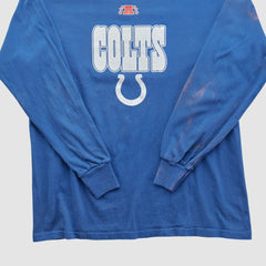 Indianapolis Colts NFL 2010s Long Sleeve T-shirt Blue Vintage - Fanatics