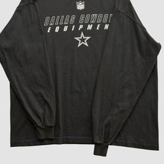 Dallas Cowboys 2000s Long Sleeve T-shirt Black Vintage - Fanatics
