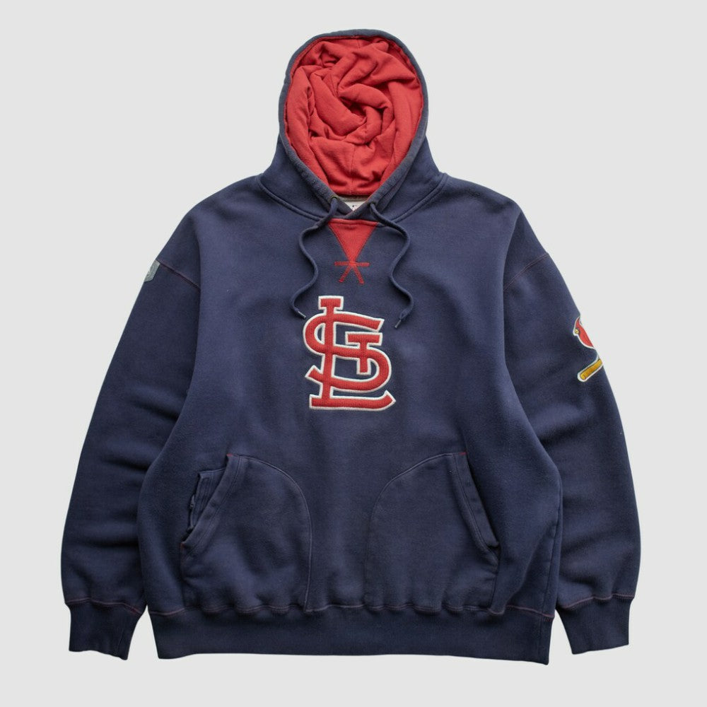 St. Louis Cardinals Majestic 2000s Hooded Pullover Sweatshirt Online