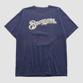 Milwaukee Brewers Majestic 2000s T-shirt Lifestyle