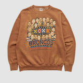 Denver Broncos Delta 1998 Pullover Sweatshirt Clay Vintage - Fanatics