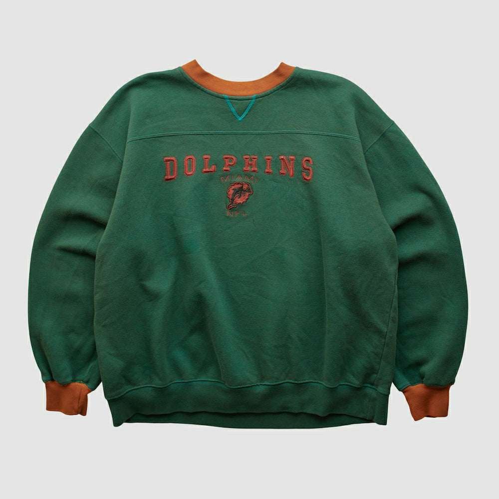 Miami Dolphins NFL 2000s Pullover Sweatshirt Teal Vintage - Fanatics