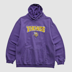 Minnesota Vikings NFL 2000s Hooded Pullover Sweatshirt Purple Vintage - Fanatics