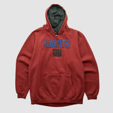 New York Giants Reebok 2000s Hooded Pullover Sweatshirt Red Vintage - Fanatics