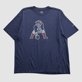 New England Patriots Reebok 2000s T-shirt Navy Vintage - Fanatics