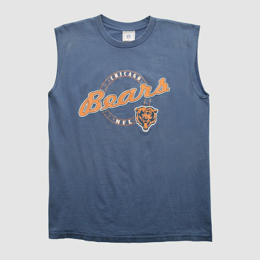 Chicago Bears NFL 2000s Tank Navy Vintage - Fanatics