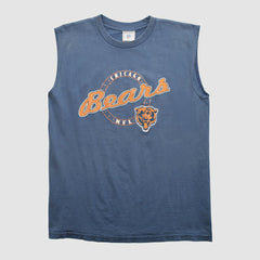 Chicago Bears NFL 2000s Tank Navy Vintage - Fanatics
