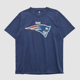 New England Patriots NFL 2000s T-shirt Navy Vintage - Fanatics