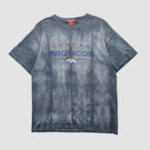 Denver Broncos NFL 2000s T-shirt Gray Vintage - Fanatics