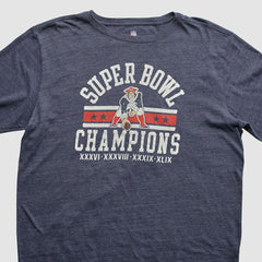 New England Patriots NFL Pro Line 2015 Long Sleeve T-shirt Navy Vintage - Fanatics