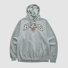 Chicago Bears 2010s Hooded Pullover Sweatshirt Heather Gray Vintage - Fanatics
