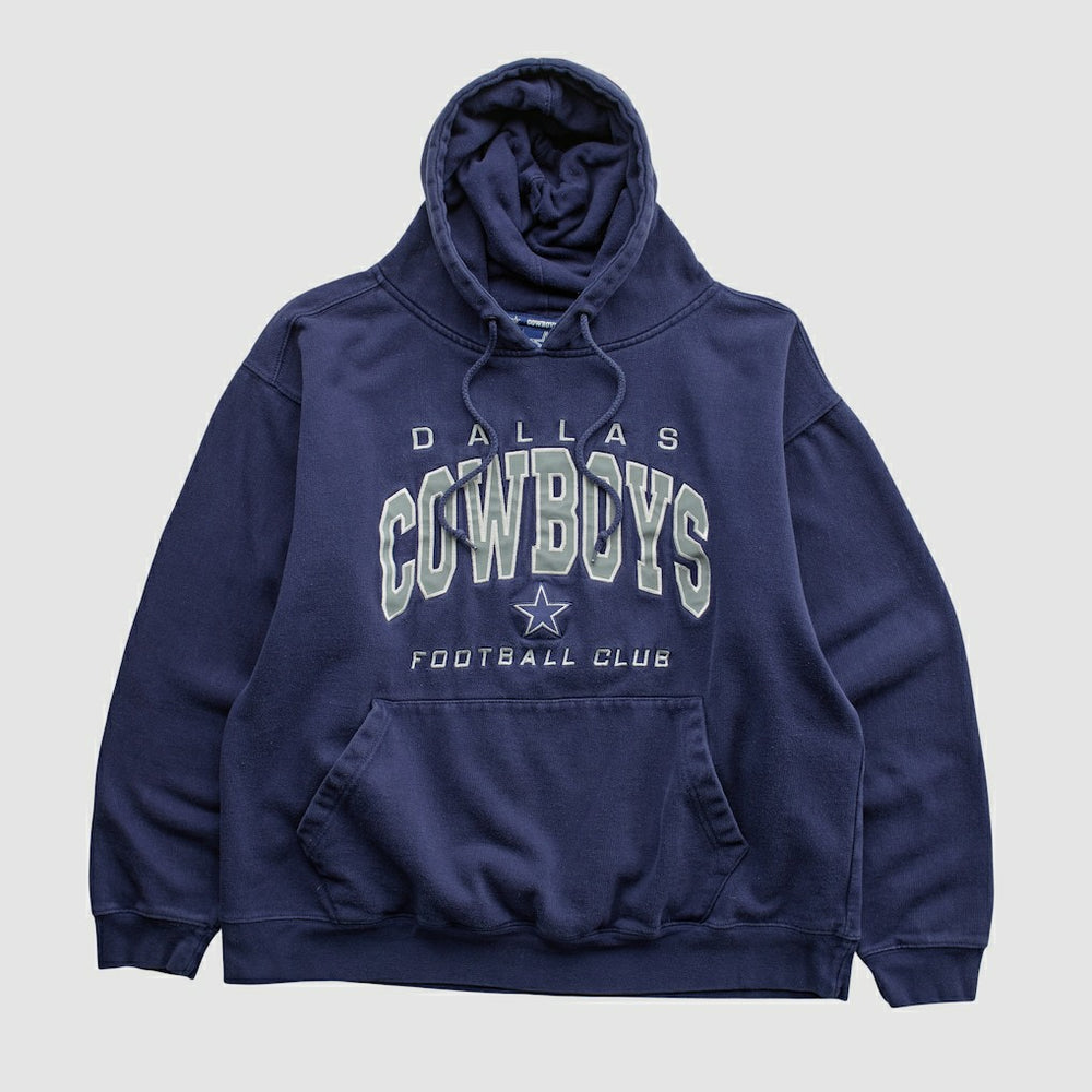 Dallas Cowboys 2010s Hooded Pullover Sweatshirt Navy Vintage - Fanatics