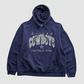 Dallas Cowboys 2010s Hooded Pullover Sweatshirt Navy Vintage - Fanatics