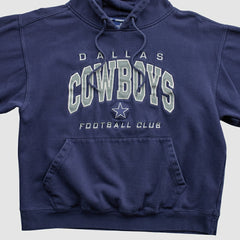 Dallas Cowboys 2010s Hooded Pullover Sweatshirt Navy Vintage - Fanatics