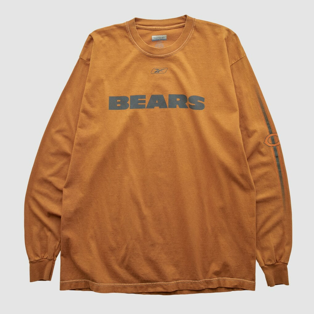 Chicago Bears Reebok 2000s Long Sleeve T-shirt Clay Vintage - Fanatics
