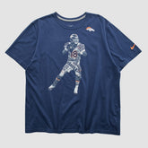 Denver Broncos 2010s T-shirt Navy Vintage - Fanatics
