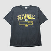 Pittsburgh Steelers 2006 T-shirt Black Vintage - Fanatics