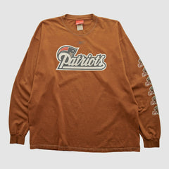 New England Patriots Reebok 2000s Long Sleeve T-shirt Clay Vintage - Fanatics