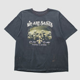 New Orleans Saints Reebok 2000s T-shirt Black Vintage - Fanatics
