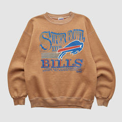 Super Bowl XXVII Trench 1992 Pullover Sweatshirt Clay Vintage - Fanatics