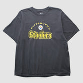 Pittsburgh Steelers NFL 2000s T-shirt Black Vintage - Fanatics