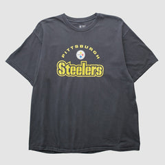 Pittsburgh Steelers NFL 2000s T-shirt Black Vintage - Fanatics