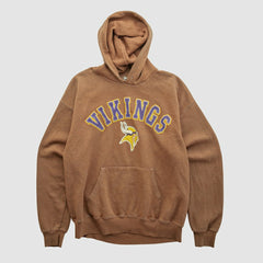 Minnesota Vikings Lee Apparel 2000s Hooded Pullover Sweatshirt Clay Vintage - Fanatics