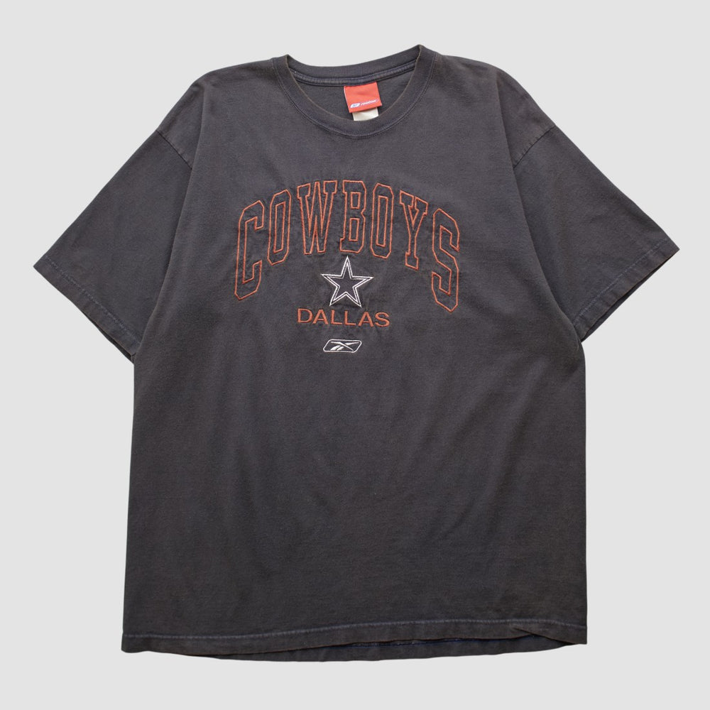 Dallas Cowboys Reebok 2000s T-shirt Black Vintage - Fanatics